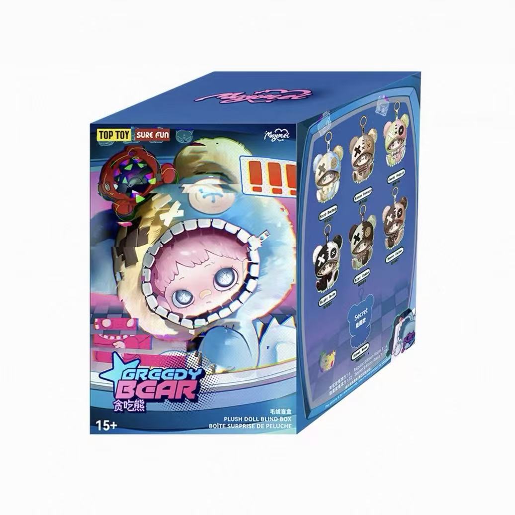 Maymei Greedy Bear blind box Vinyl plush - POPBOXSS