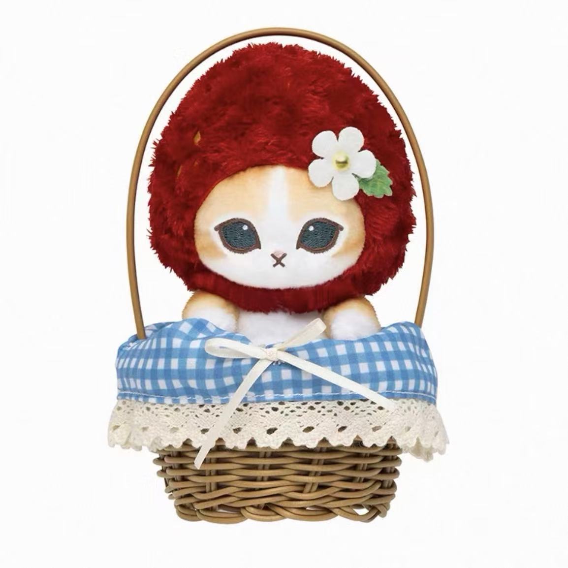 Mofusand MERCI STRAWBERRY Series Plush Pendant - POPBOXSS