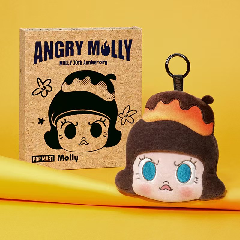 POPMART 20th Molly Exhibition Limited Plush card holder - POPBOXSS