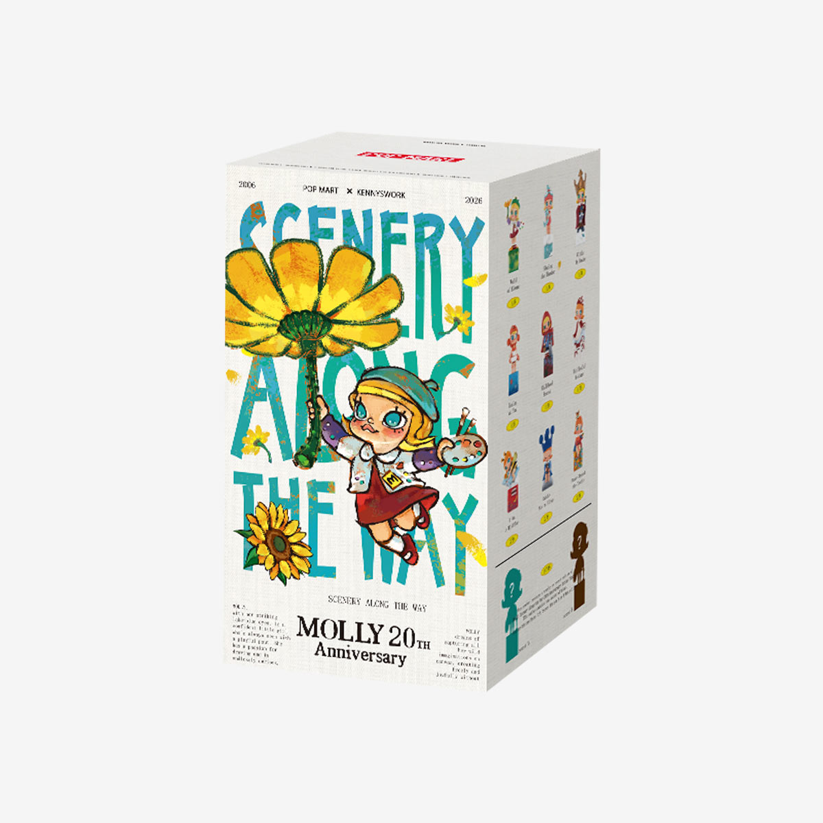 POP MART MOLLY 20th Anniversary Scenery Along the Way Series Figure Blind Box (PRE-ORDER) - POPBOXSS
