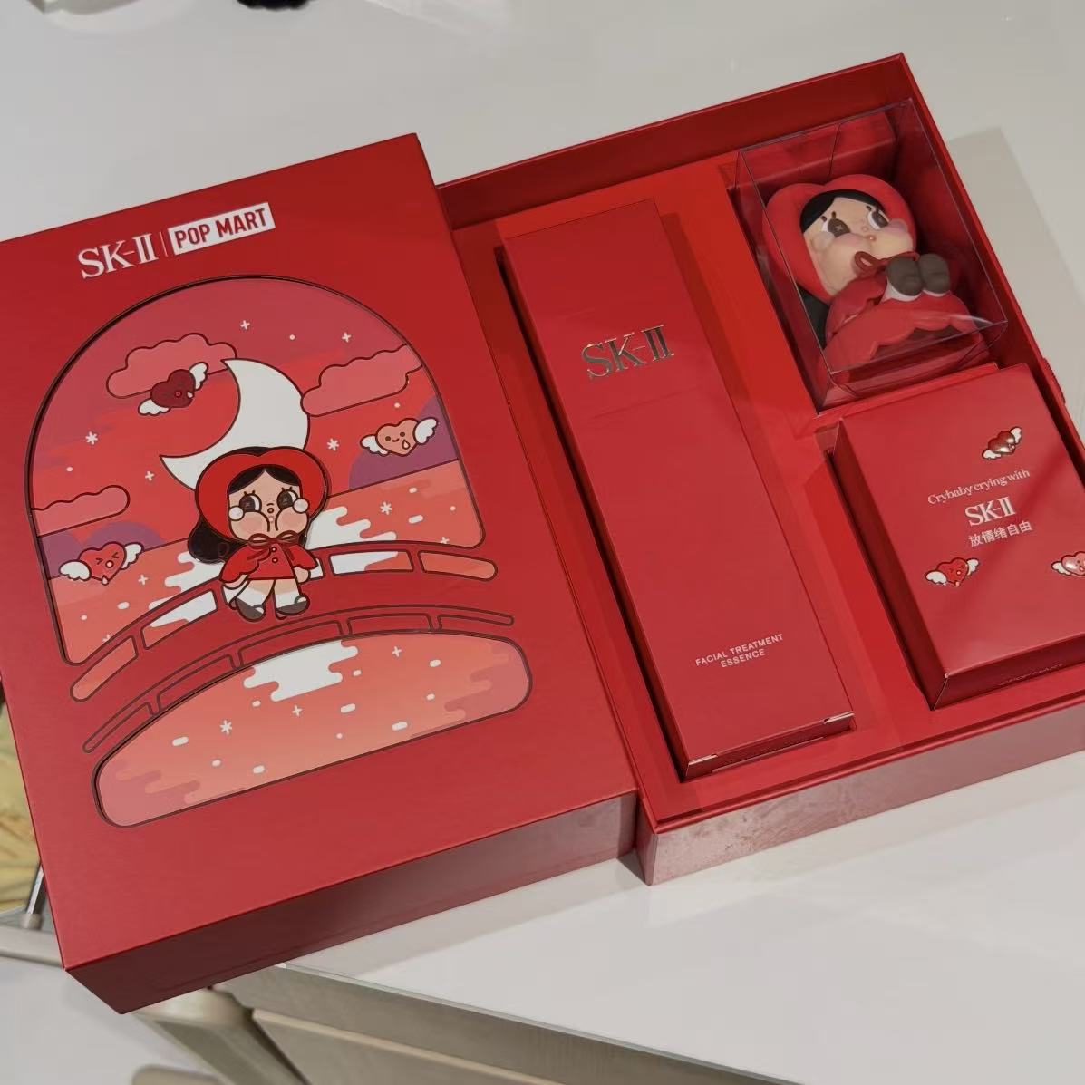 POPMART X SK-Ⅱ Crybaby gift box - POPBOXSS