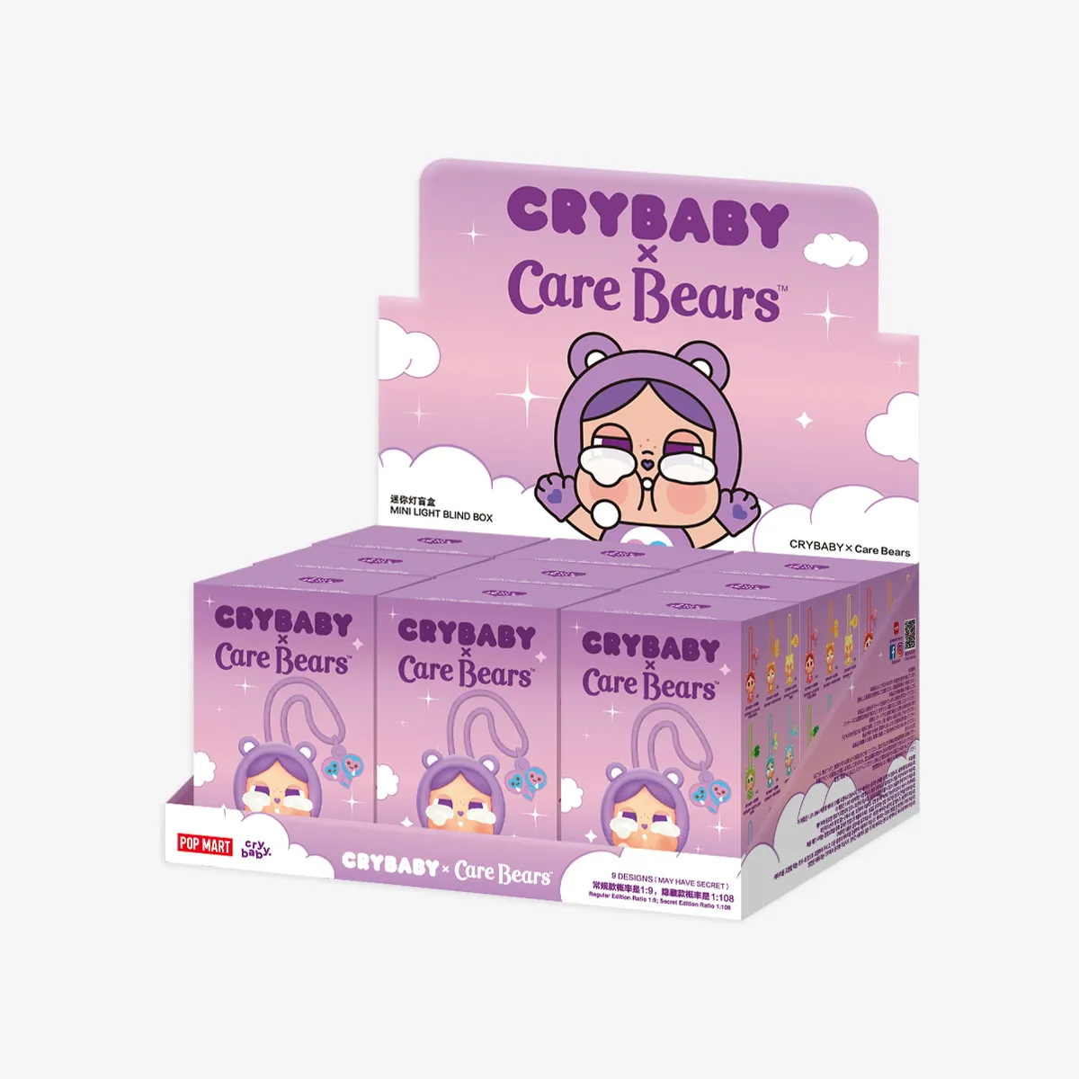 POPMART CRYBABY x Care Bears Series - Mini Light(PRE ORDER) - POPBOXSS