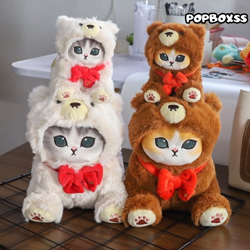 Mofusand Teddy Bear Nyan Series Plush Pendant - POPBOXSS