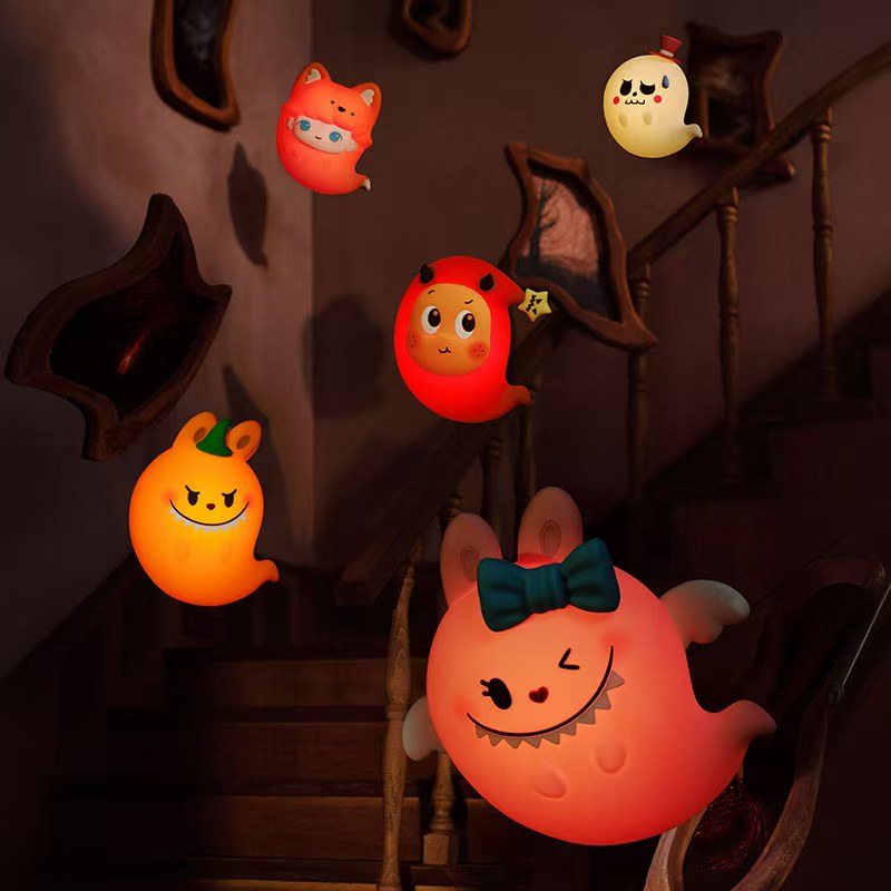 POP MART Too Cute To Haunt Series Silicone Squeeze Light Blind Box - POPBOXSS