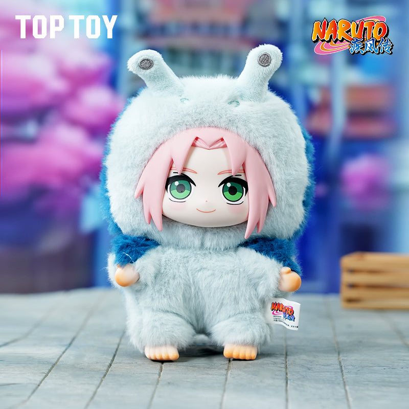 TOPTOY Naruto Shippuden Cute Beast Party Series Vinyl Plush Naruto Kakashi Uchi Blind Box - POPBOXSS