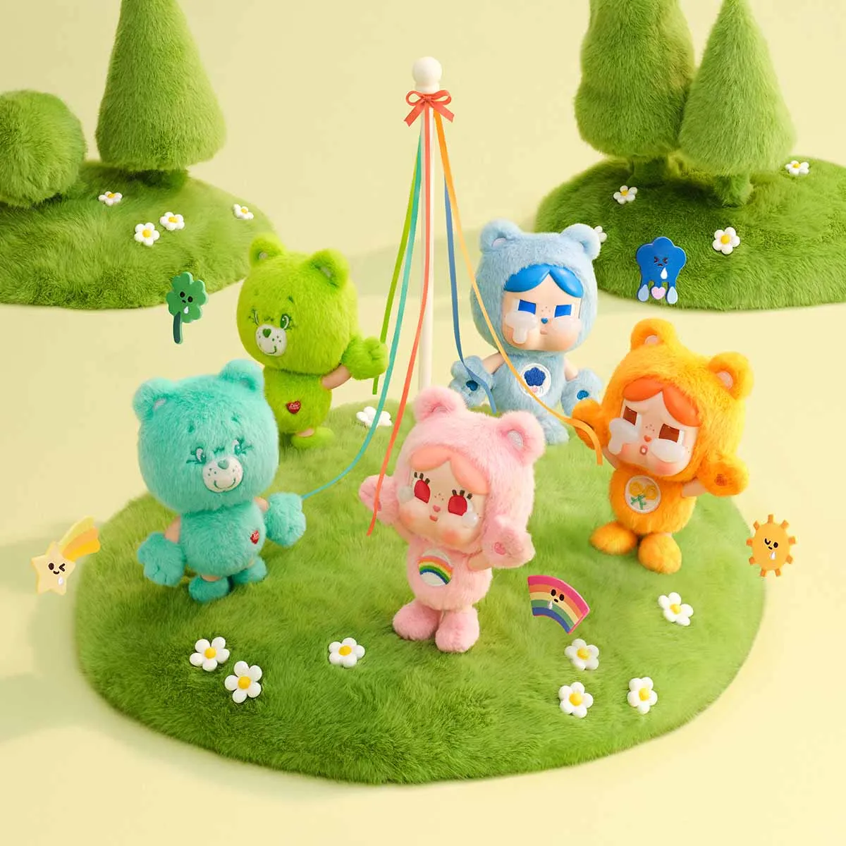 POPMART CRYBABY x Care Bears Series - Vinyl Plush(PRE ORDER) - POPBOXSS