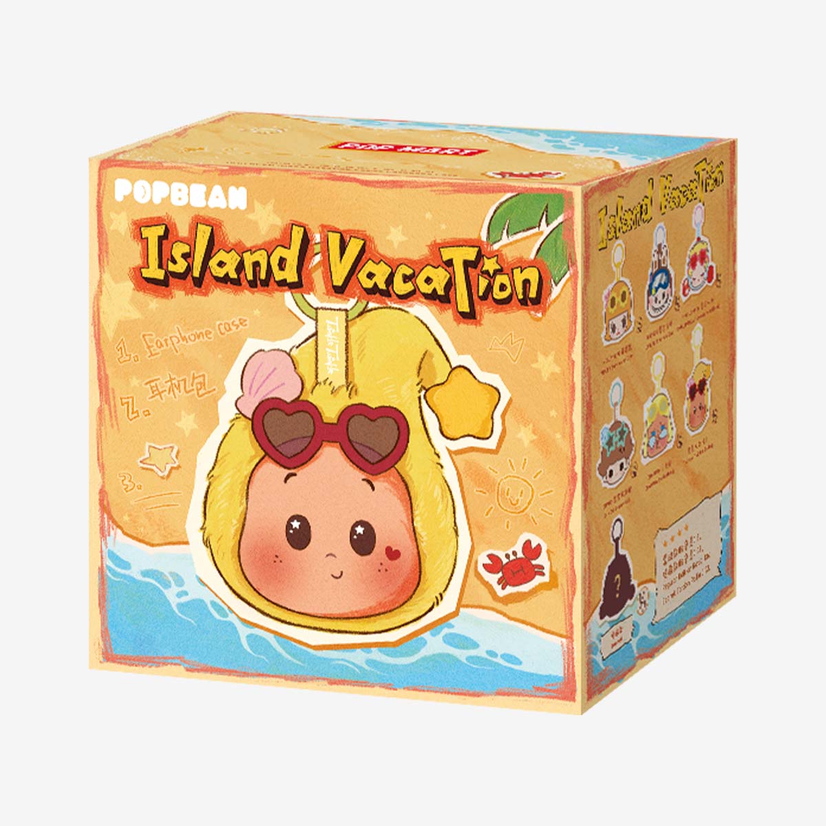 POPMART POP BEAN Island Vacation Series Earphone Case(PRE ORDER) - POPBOXSS