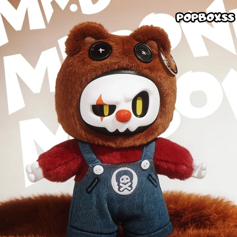 MR.BONE Fluffy Agent Team Series Plush Blind Box - POPBOXSS