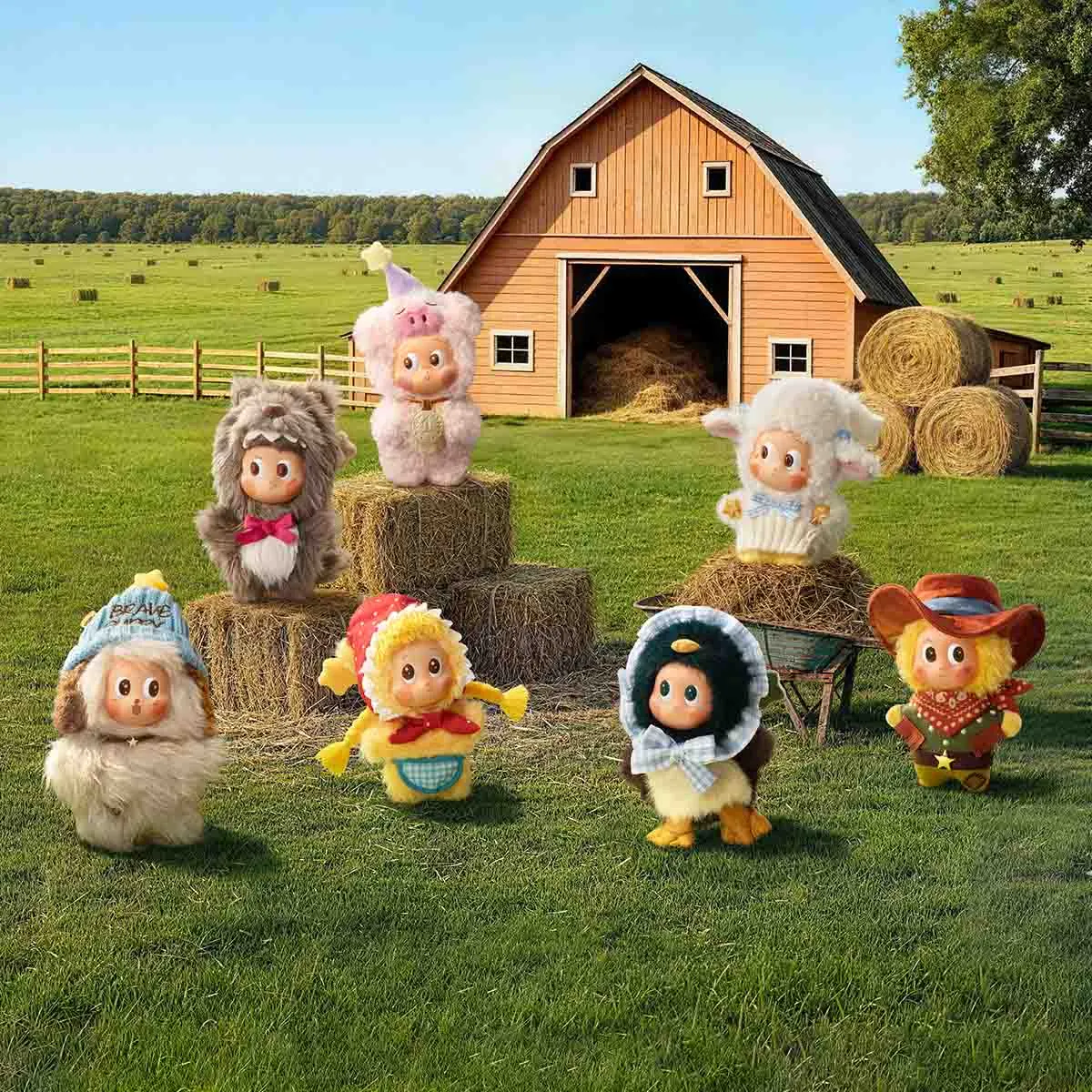 POPMART Twinkle Twinkle Farm Tales Series - Vinyl Plush Pendant Blind Box(PRE ORDER) - POPBOXSS