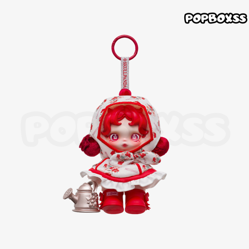 SKULLPANDA Amid Flowers Plush Doll Pendant（PRE ORDER） - POPBOXSS