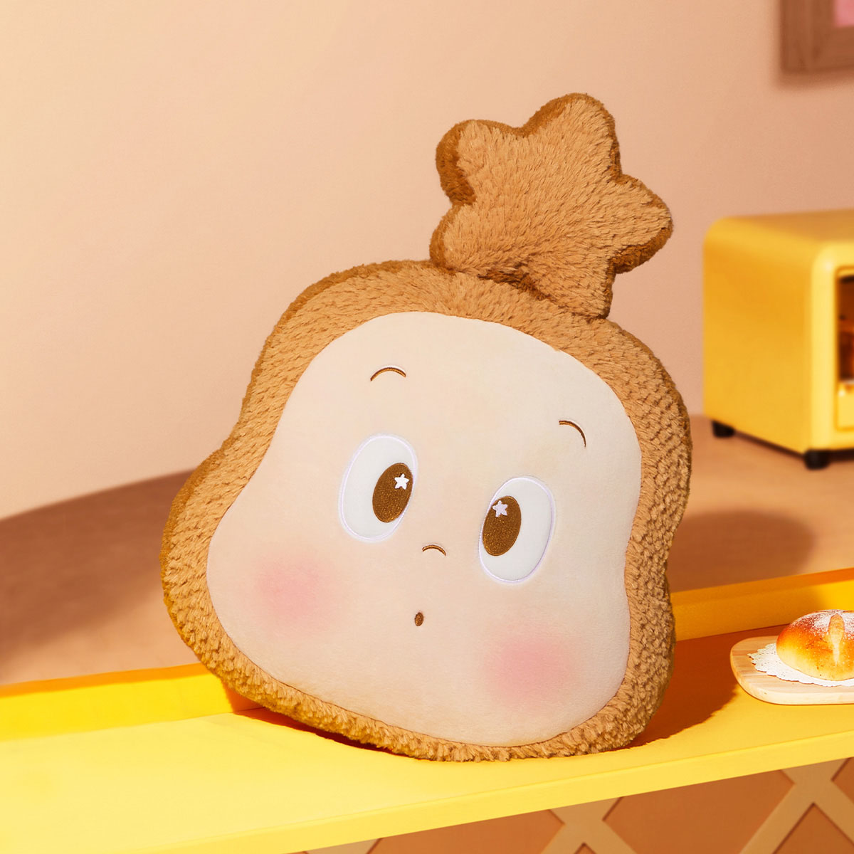 Twinkle Twinkle MOON GELATO Series-Toast Plush Cushion - POPBOXSS