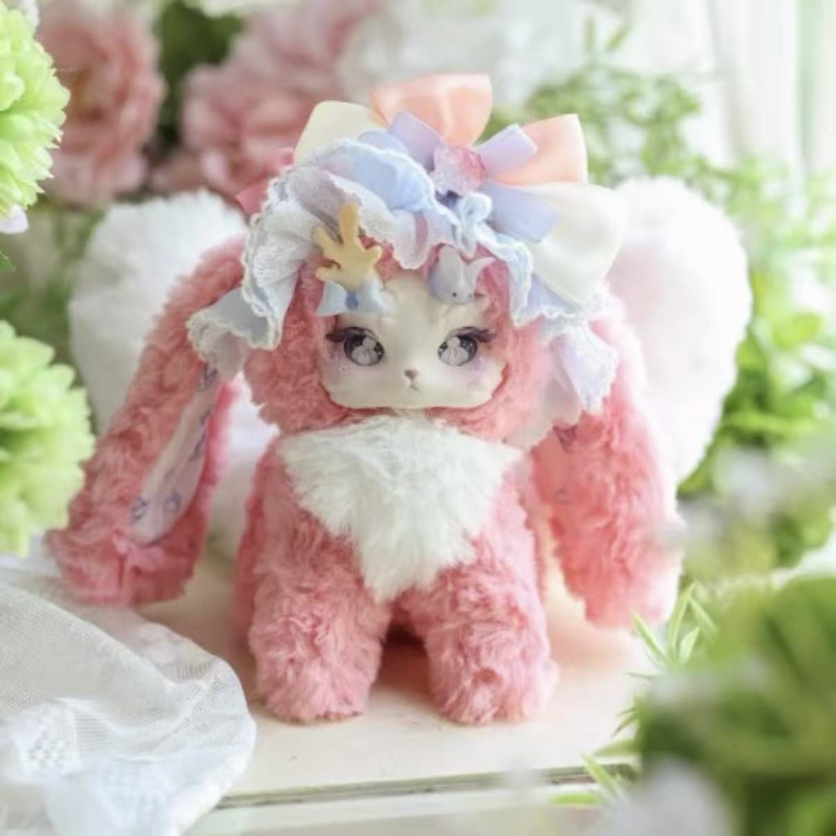 TUTULONG V6 Fluffy shore Vinyl plush pendant blind box - POPBOXSS