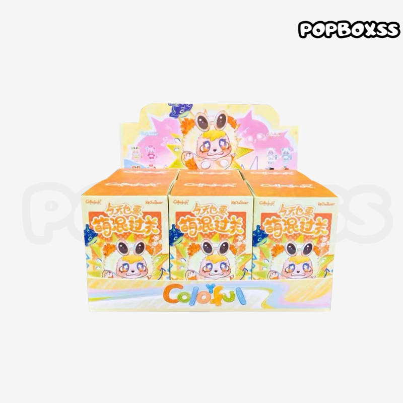 Colliegogo KachaBear Series Vinyl Plush Pendant Blind Box - POPBOXSS