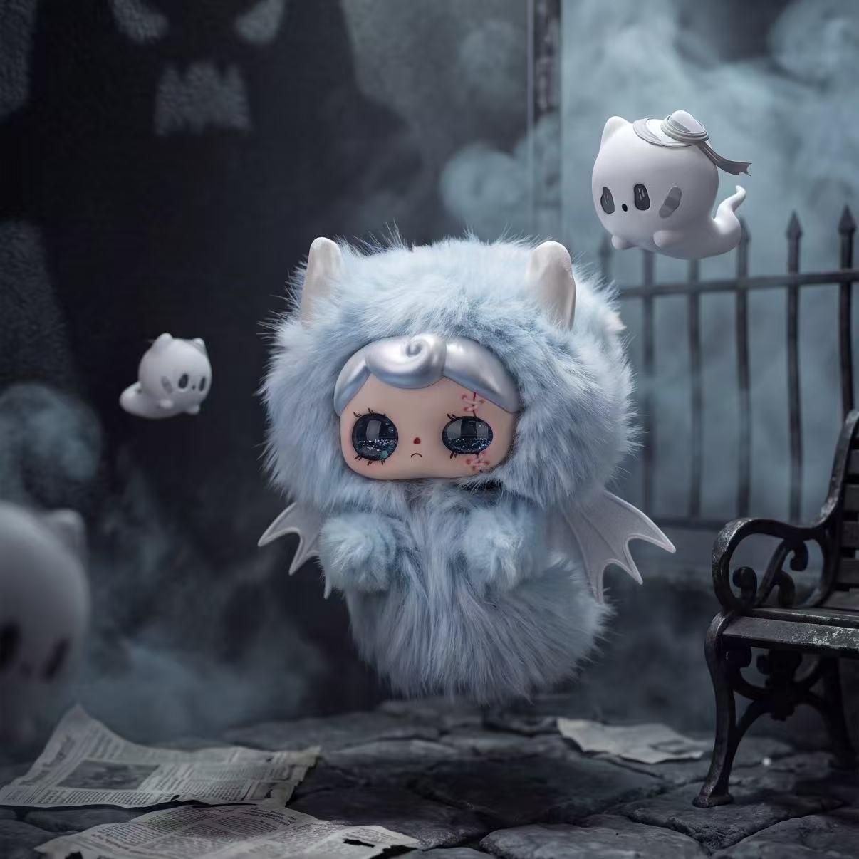 YUNA Petit Wee Ghost Series Plush Pendant Blind Box - POPBOXSS