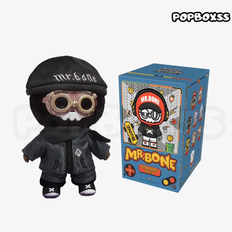 MR.BONE Fluffy Agent Team Series Plush Blind Box - POPBOXSS