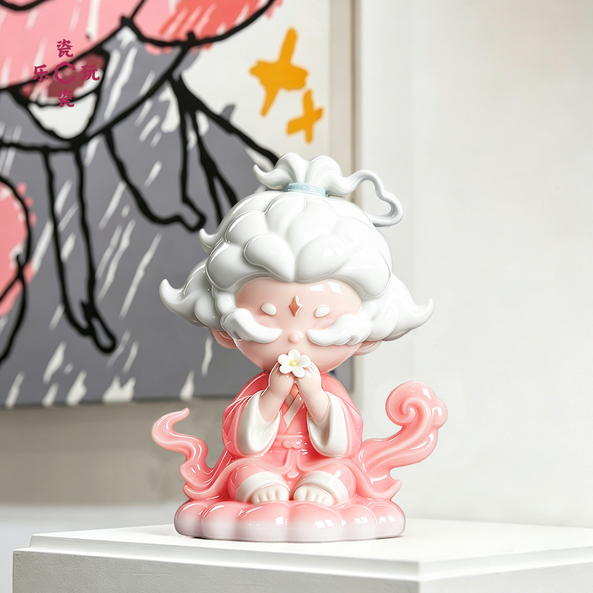 Heycera Yunyunxian Crimson Ceramic Trendy Toy Figurine - POPBOXSS