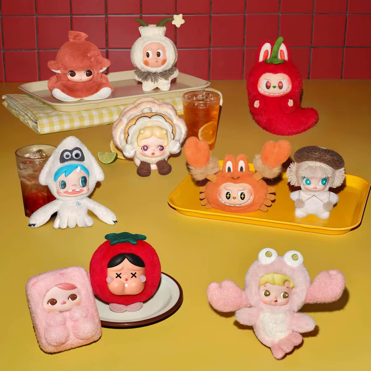 POPMART Dip For Fun Series - Plush Pendant Blind Box(PRE ORDER) - POPBOXSS