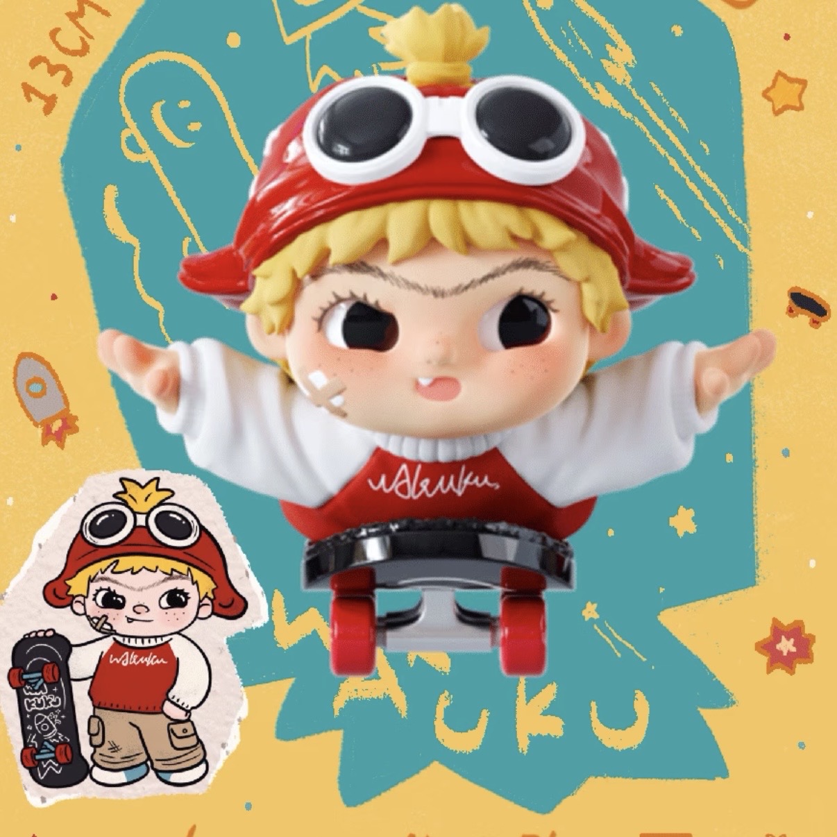 WAKUKU BACK TO CHILDH OOD WITH WAKUKU blind box - POPBOXSS