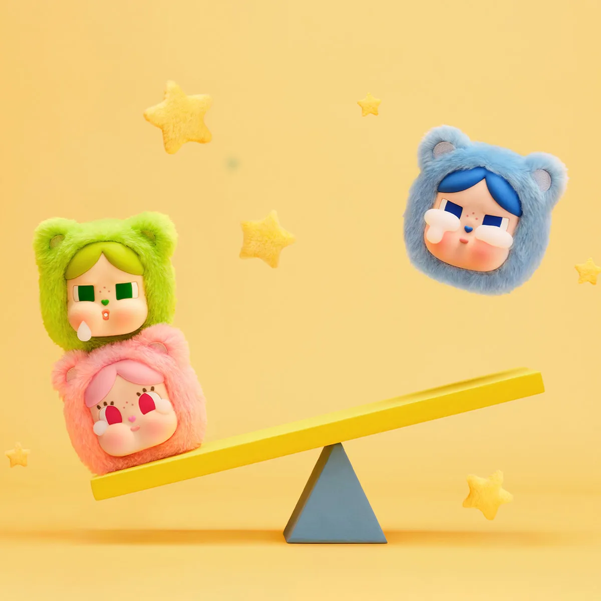 POP MART CRYBABY X Care Bears Series MiniBag Hanging Jewelry Case Blind Box (PRE-ORDER) - POPBOXSS