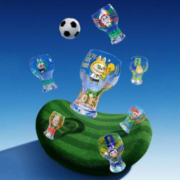 THE MONSTERS × FIFA SERIES-Glass Cup Blind Box(PRE ORDER) - POPBOXSS