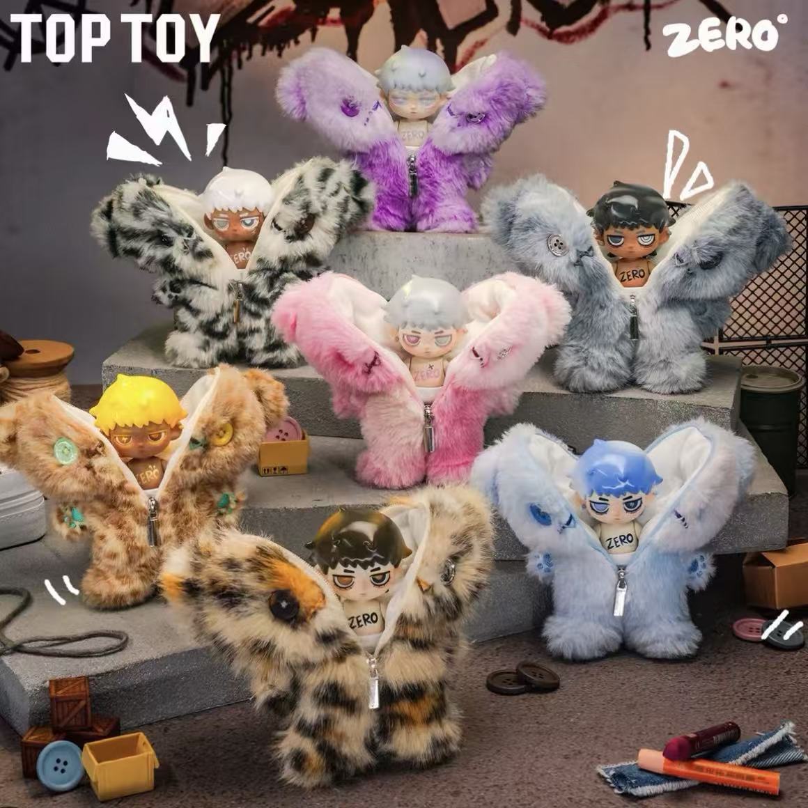 ZERO° Doll Paradise Rhapsody Series Plush Doll Blind Box - POPBOXSS