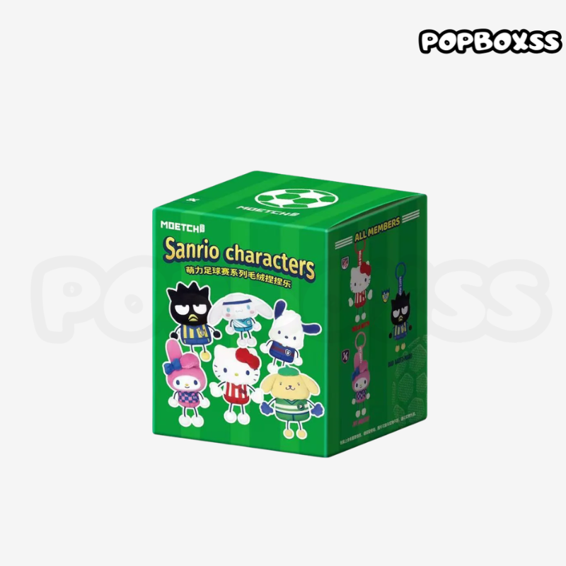 SANRIO HK Soccer Match Squishy Series Plush Pendant Blind Box (PRE-ORDER) - POPBOXSS