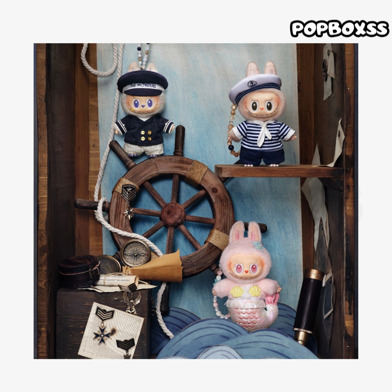 POPMART LABUBU de vliegende captain sailor mokoko Mermaid Vinyl plush toys（PRE ORDER） - POPBOXSS