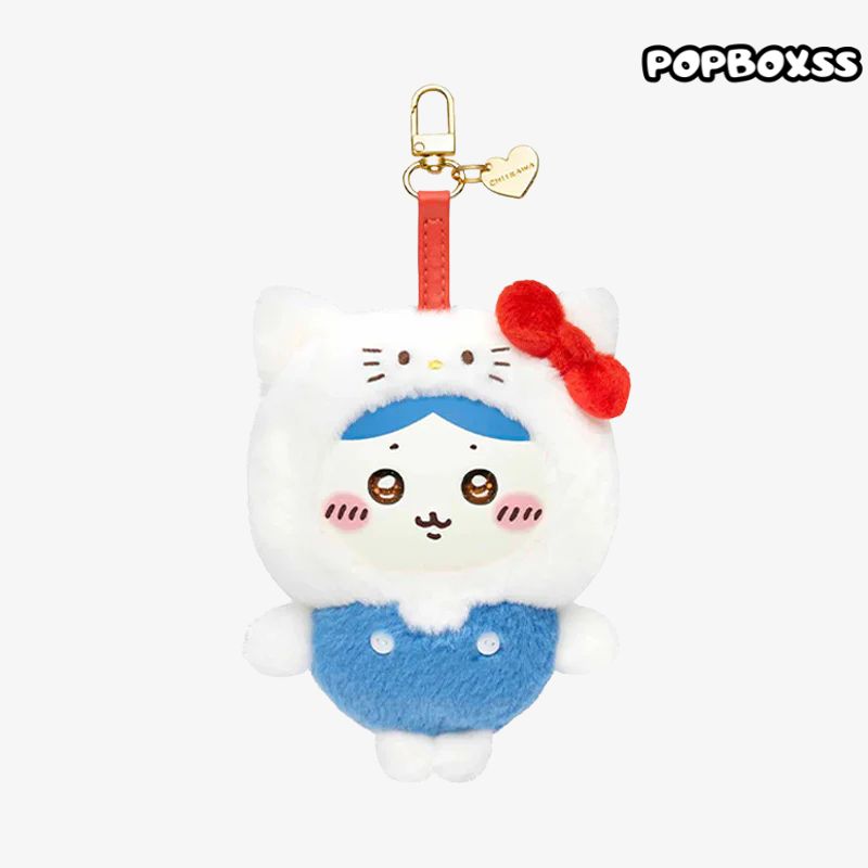 Chiikawa x Sanrio Characters Vinyl Plush Keychains - POPBOXSS