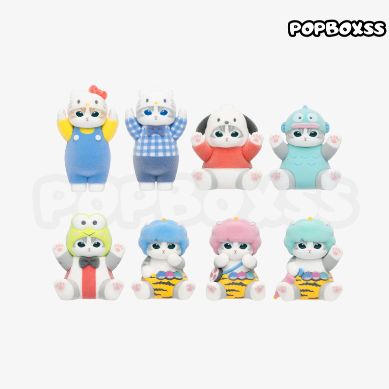 mofusand x Sanrio Characters Fluffy Flock Figure Collection Vol. 1（PRE ORDER） - POPBOXSS