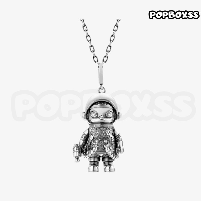 POPOP Jewelry Space Molly Vintage Silver Knuckle ring & Necklace - POPBOXSS