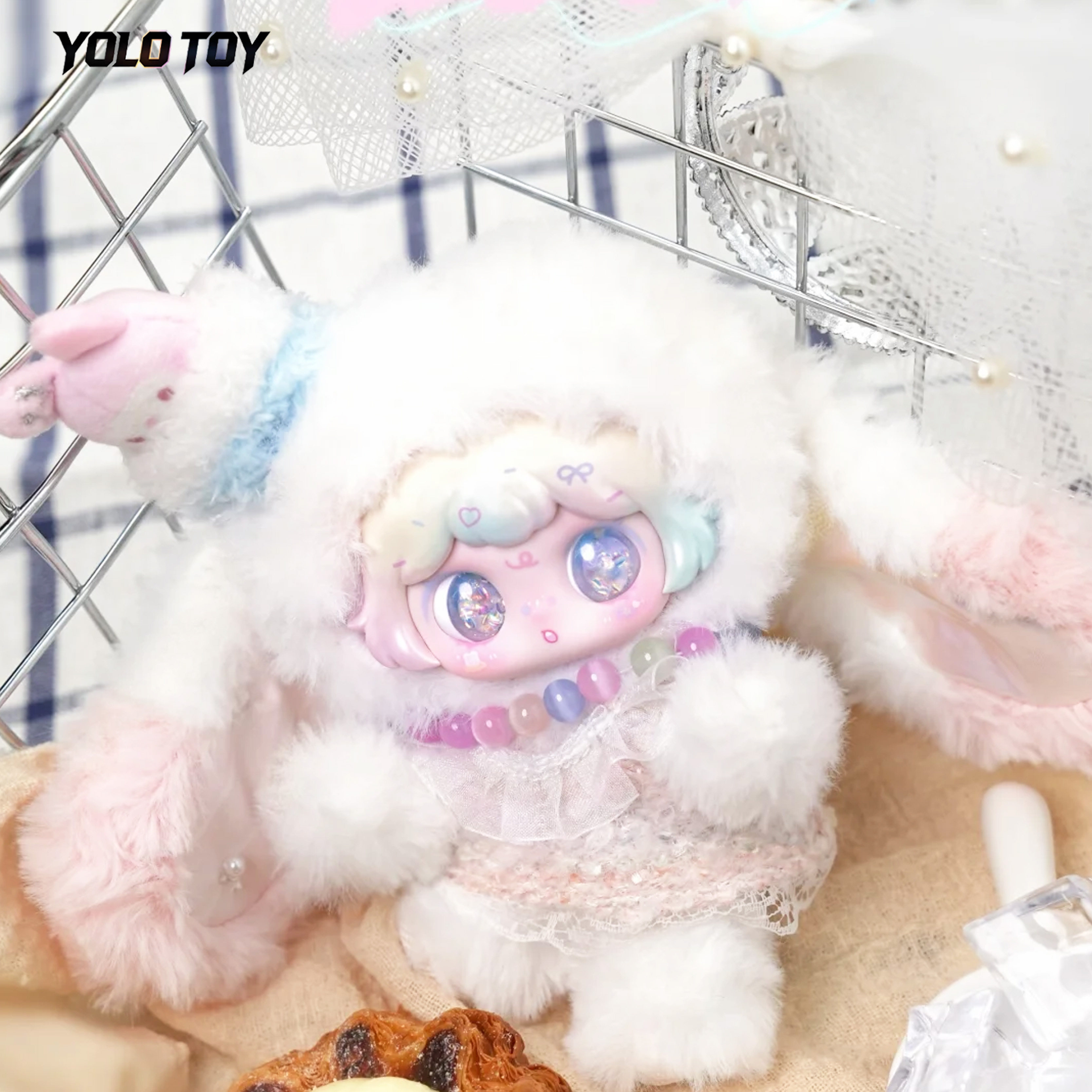 TOLO TOY TO MEET Who stole the cake Vinyl plush pendant blind box - POPBOXSS