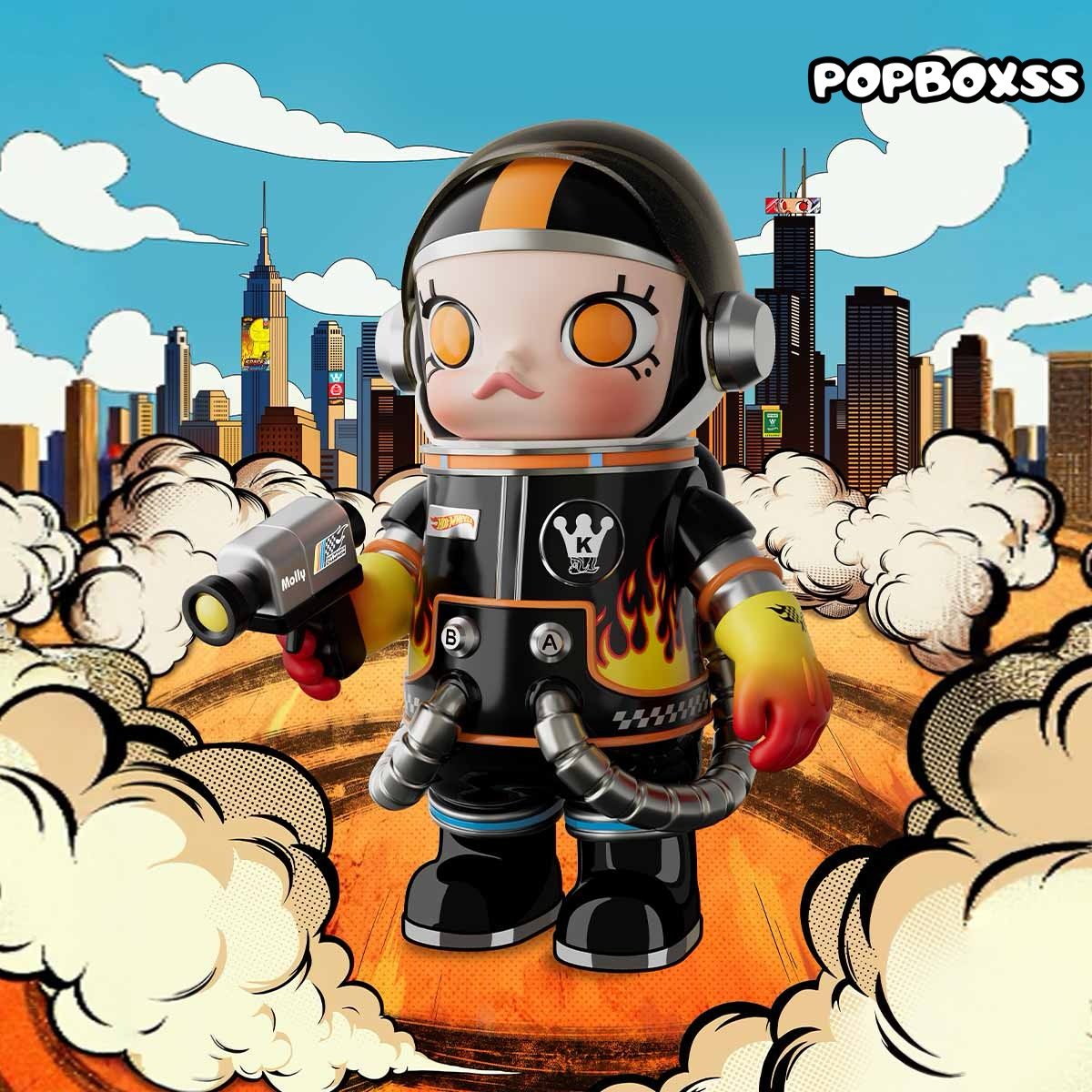 MEGA SPACE MOLLY 400% HOT WHEELS™(PRE-ORDER) - POPBOXSS