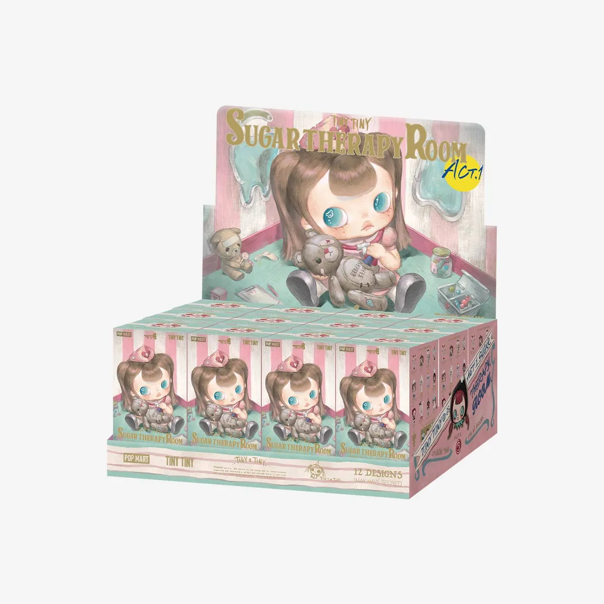 POPMART TinyTiny - Act I: Sugar Therapy Room Series - POPBOXSS