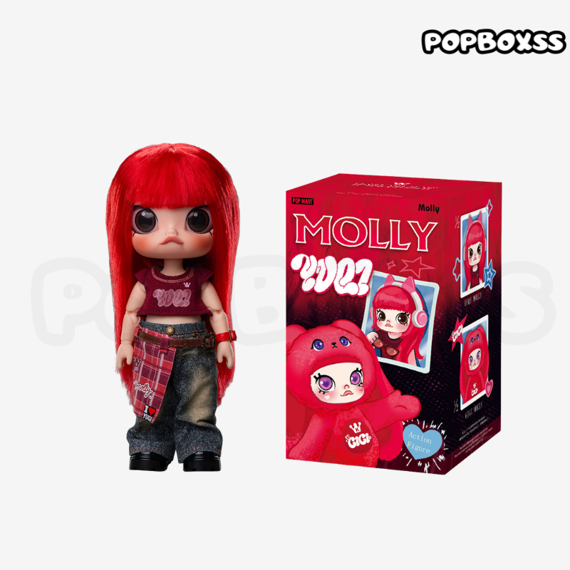POPMART MOLLY 8/1 BJD YUQI Action figure - POPBOXSS