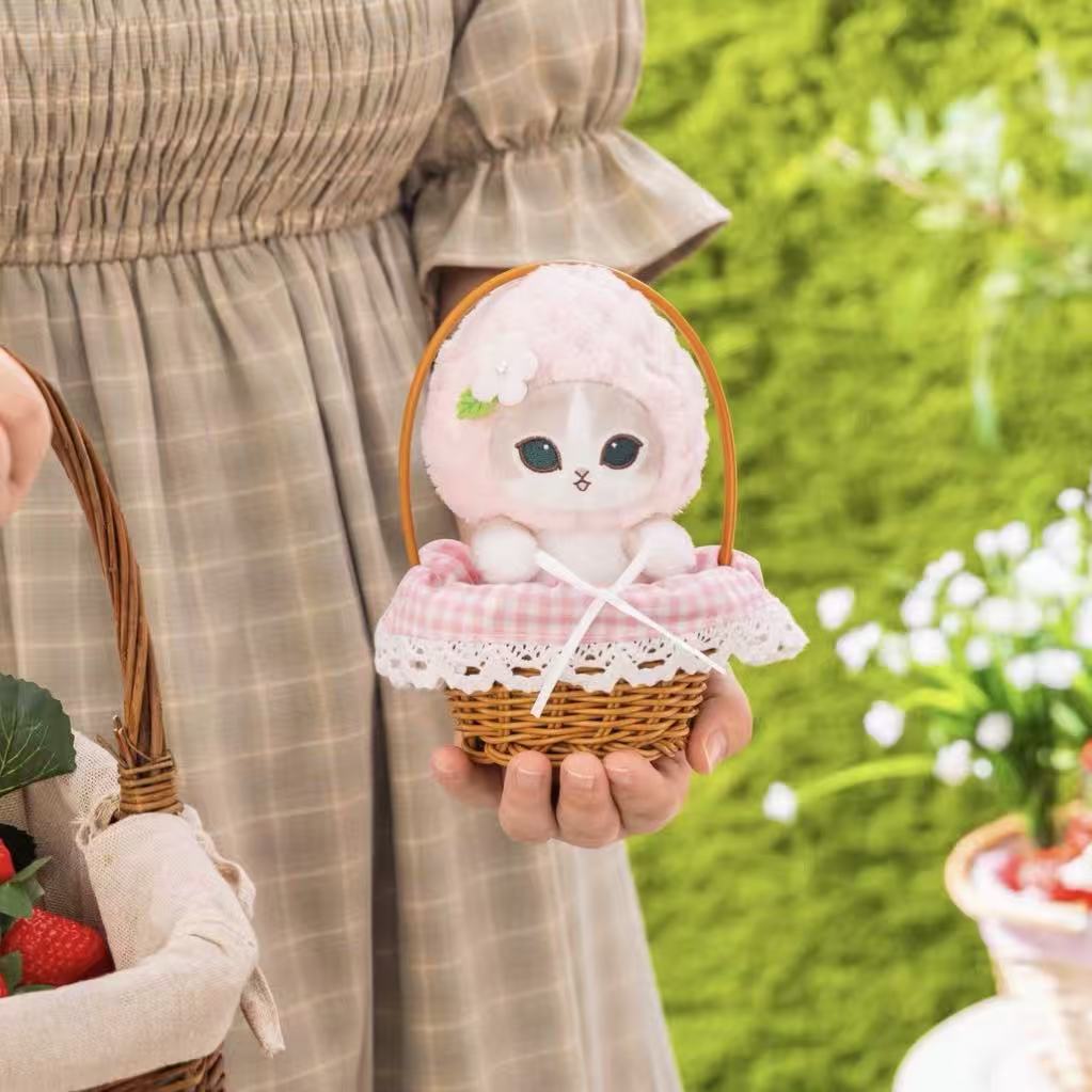 Mofusand MERCI STRAWBERRY Series Plush Pendant - POPBOXSS