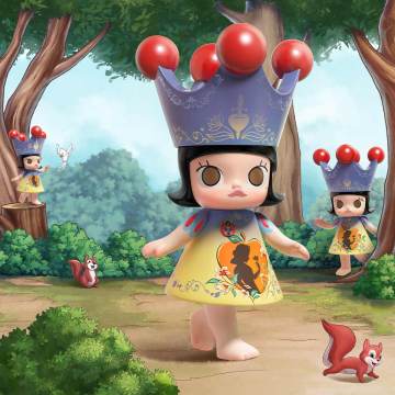 MEGA ROYAL MOLLY 400% Snow White - POPBOXSS