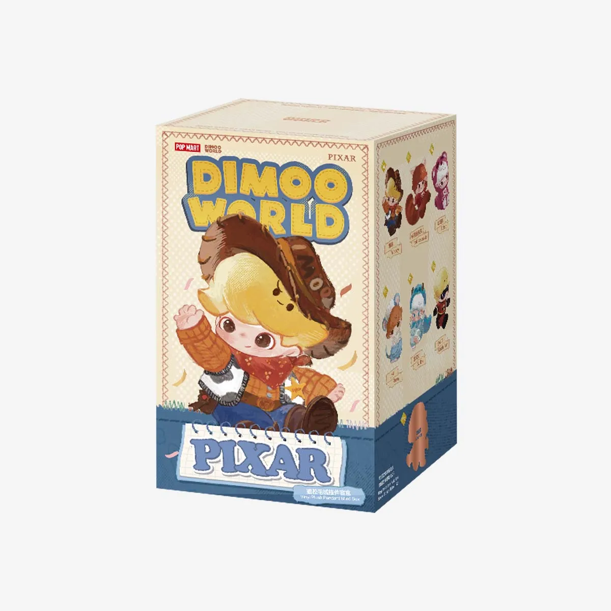 POPMART DIMOO WORLD x PIXAR Series - Vinyl PlushPendant Blind Box(PRE ORDER) - POPBOXSS