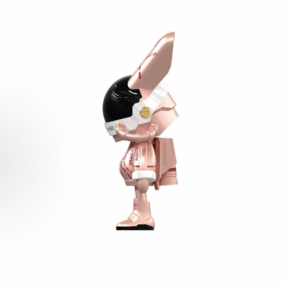 Robbi x Porsche pink pig 400% figurines - POPBOXSS