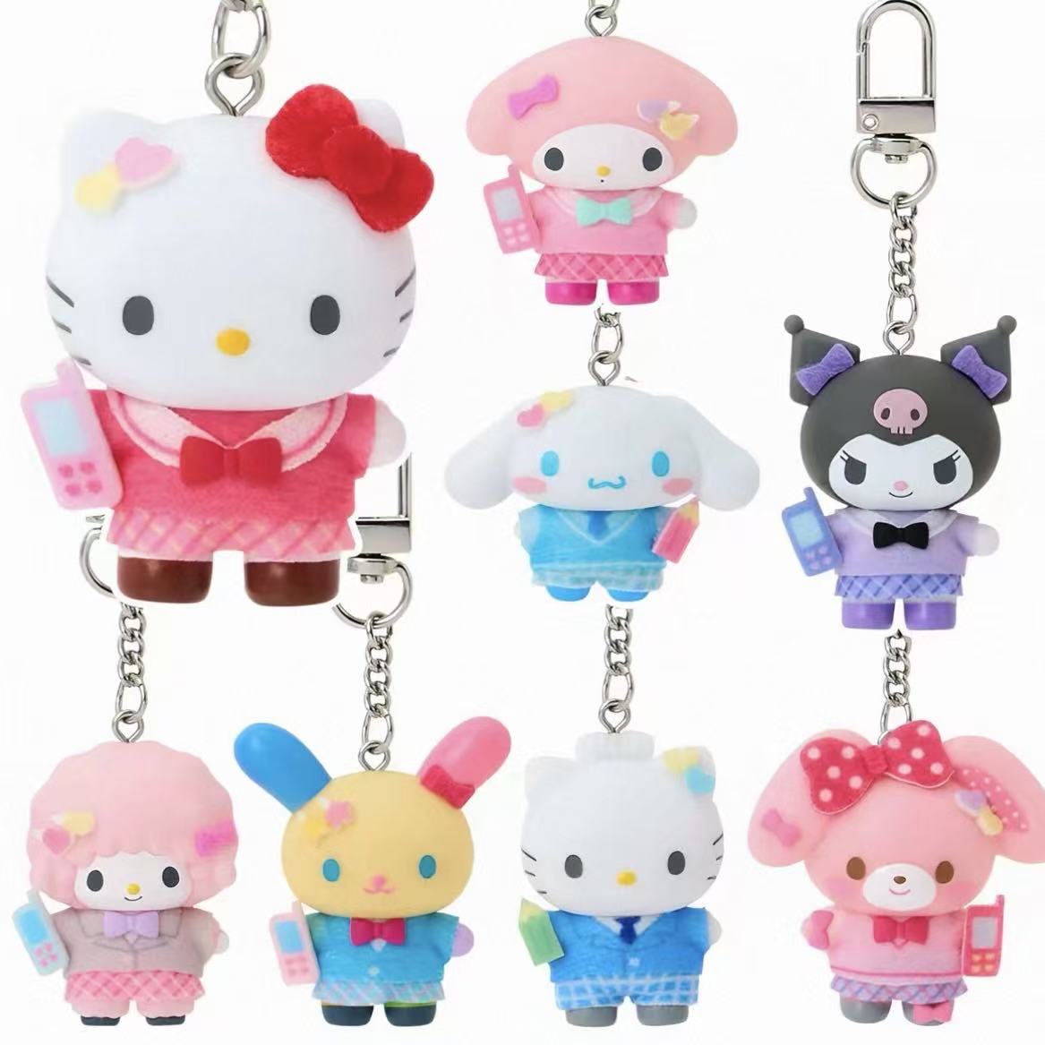 SANRIO Chibitomo V2 Plush Pendant Blind Box Collection - POPBOXSS