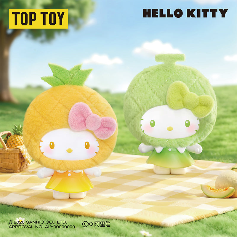 Sanrio  Hello Kitty Fruit House Series Figures Pendant Blind Box - POPBOXSS