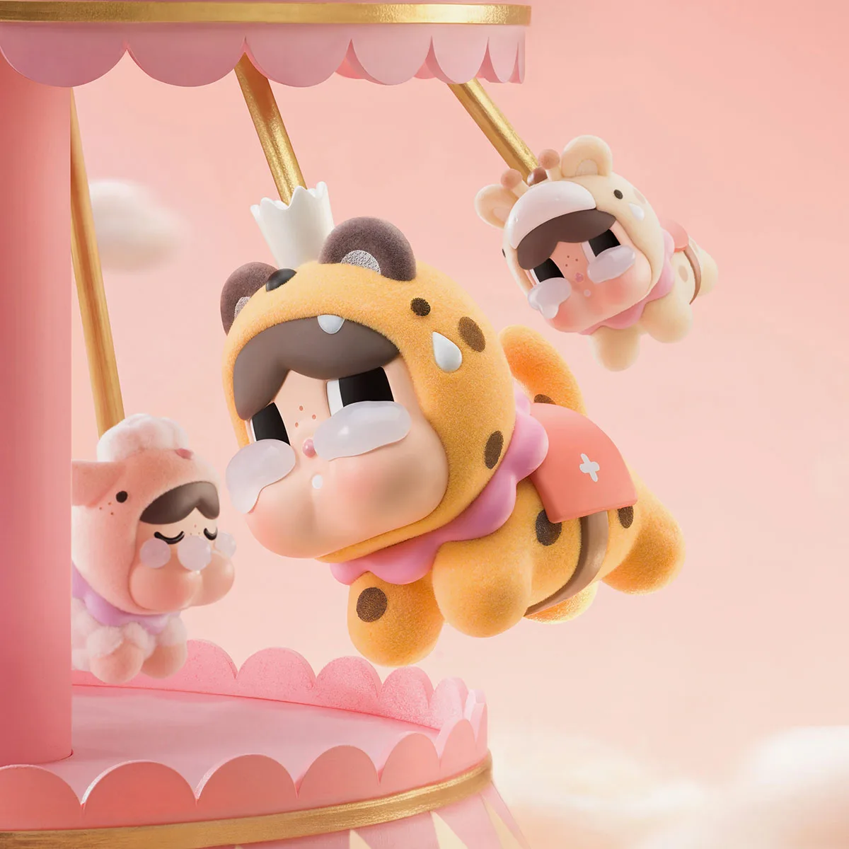 POPMART CRYBABY Crying Round n Round Series Figures（PRE ORDER） - POPBOXSS