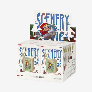 POP MART MOLLY 20th Anniversary Scenery Along the Way Series Retro Book Mini Bag Blind Box (PRE-ORDER) - POPBOXSS