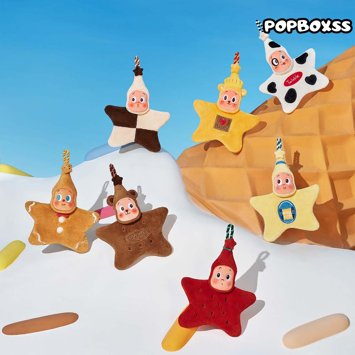 Twinkle Twinkle MOON GELATO Series-Hand Towel Blind Box - POPBOXSS