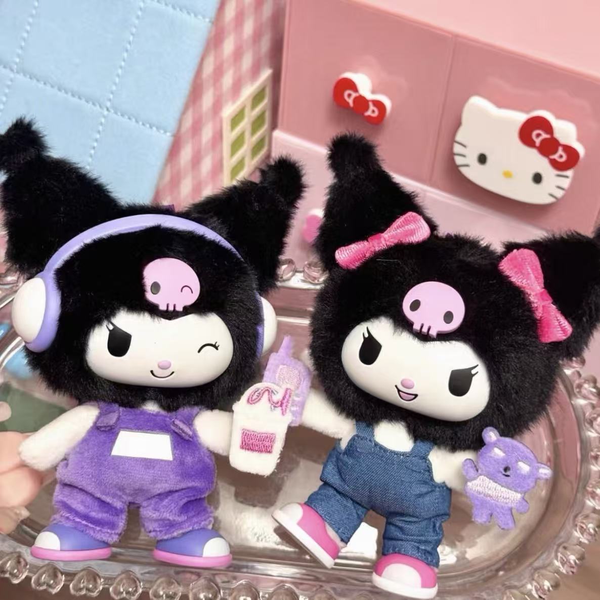 SANRI0 Sweet Cool Series Plush Pendant Blind Box - POPBOXSS