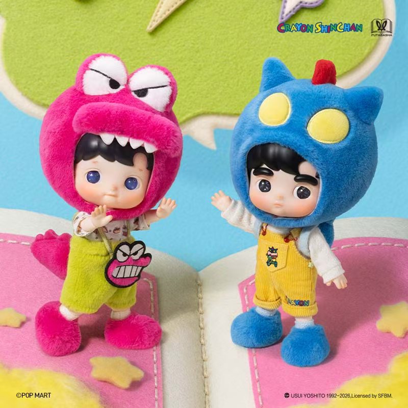POPMART HACIPUPU × Crayon Shin-chan Series 1/8 Action Figure - POPBOXSS