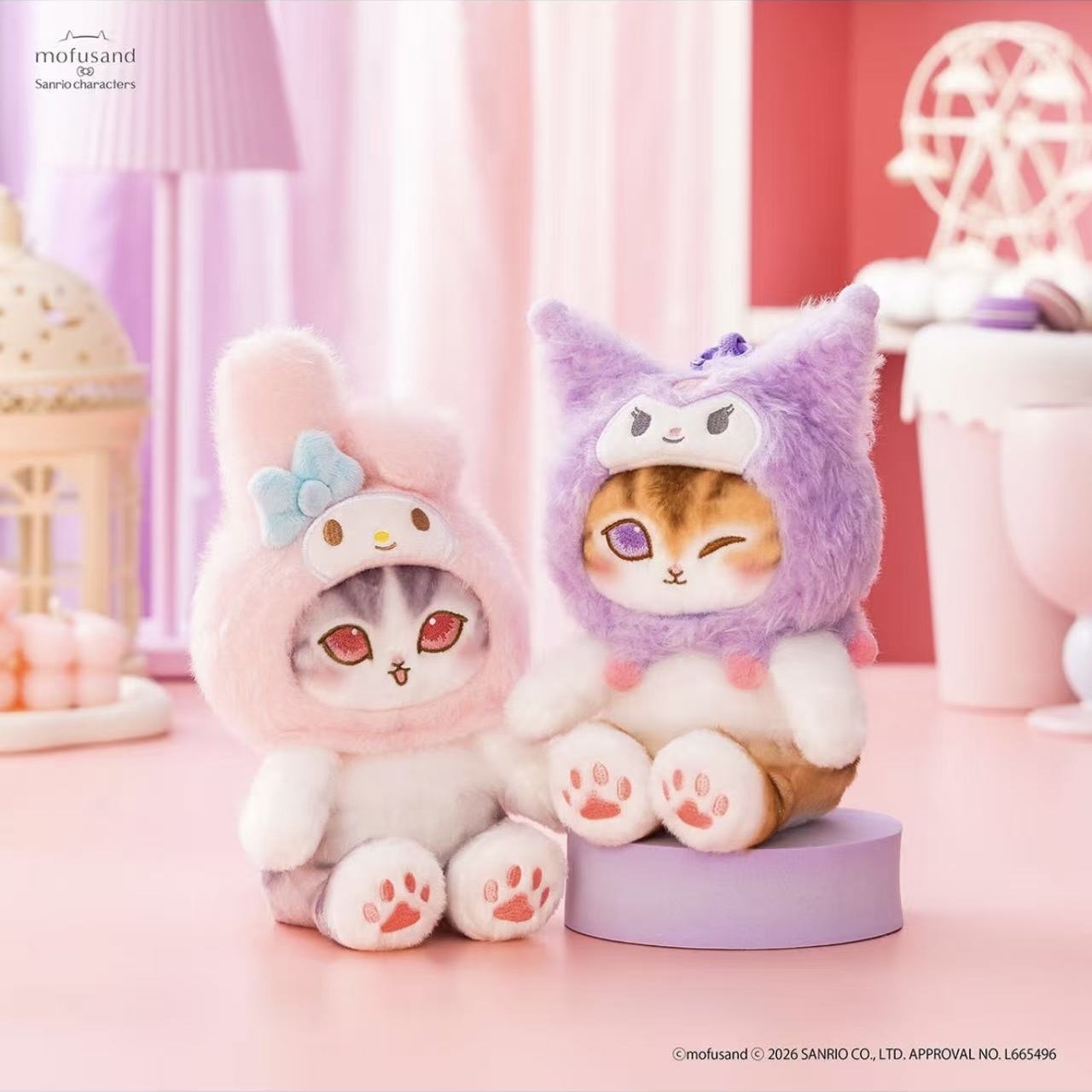 MUFUSAND X Sanrio BLIND BOX Vinyl plush pendant(PRE ORDER）35days - POPBOXSS