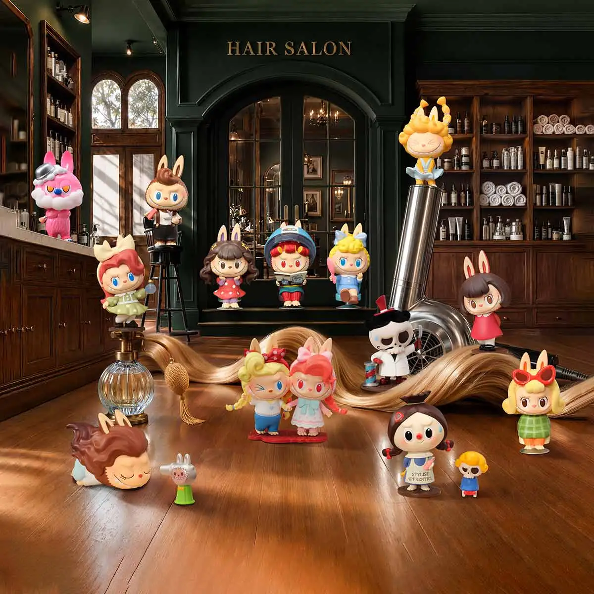 POPMART THE MONSTERS LABUBU Hair Salon Series Figures（PRE ORDER） - POPBOXSS