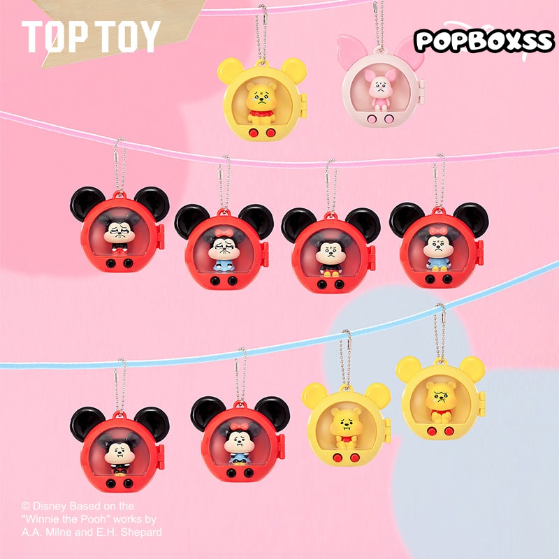 Disney Mickey & Friends Mini Pouty Series Figures Blind Box - POPBOXSS