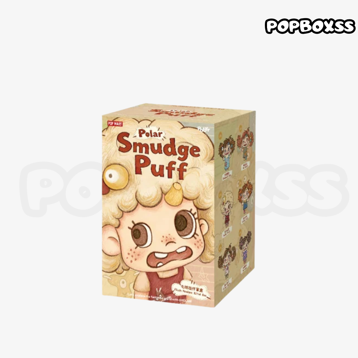 POPMART POLAR Smudge Puff Series-Plush Pendant(PRE ORDER) - POPBOXSS
