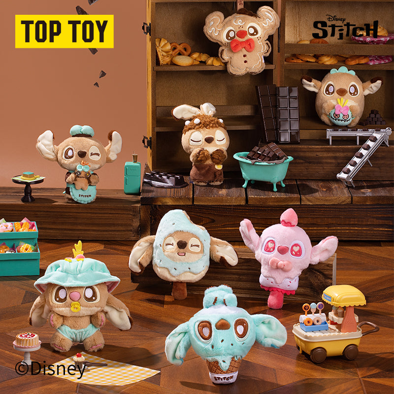DSN Stitch Chocolate Factory Series Plush Charm Blind Box - POPBOXSS